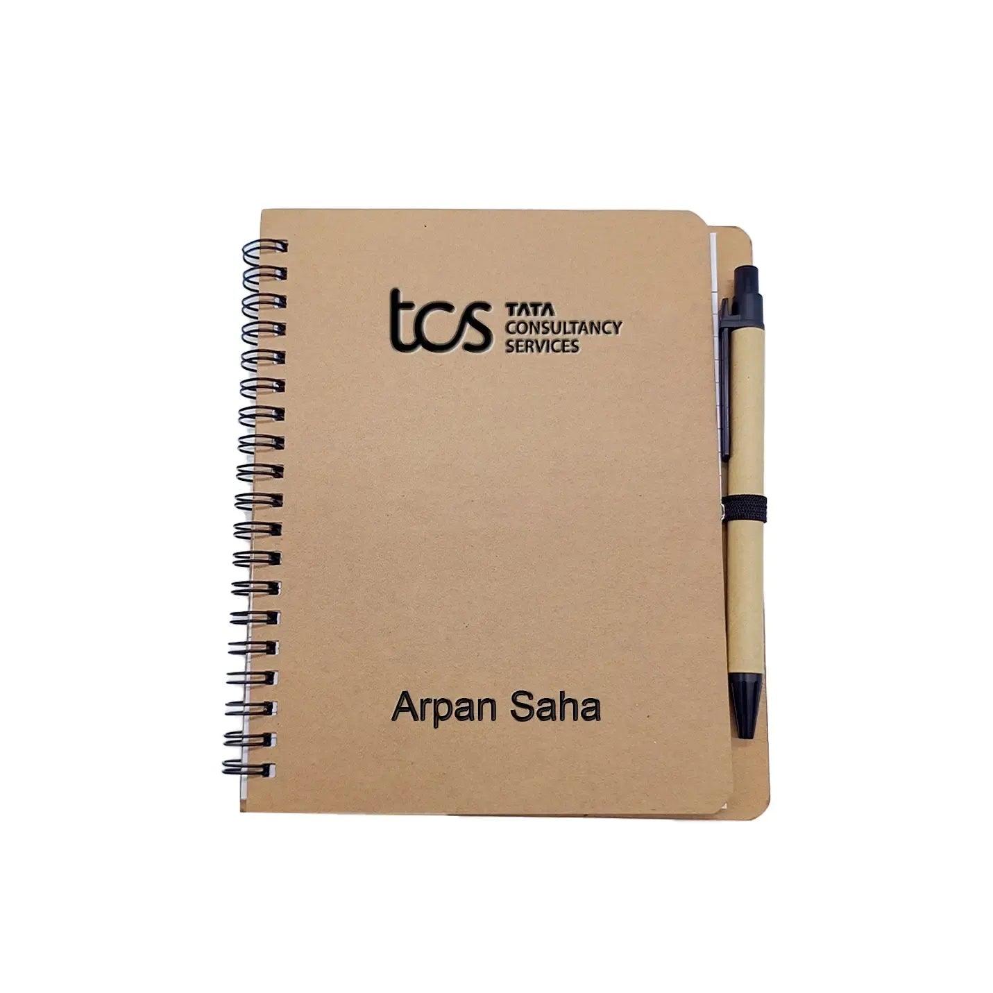 Premium-Quality Spiral-Bind Notepad & Pen Img 2